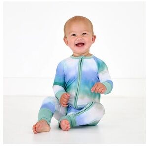 Little Sleepies Blue Cosmic Mist Zippy NWT